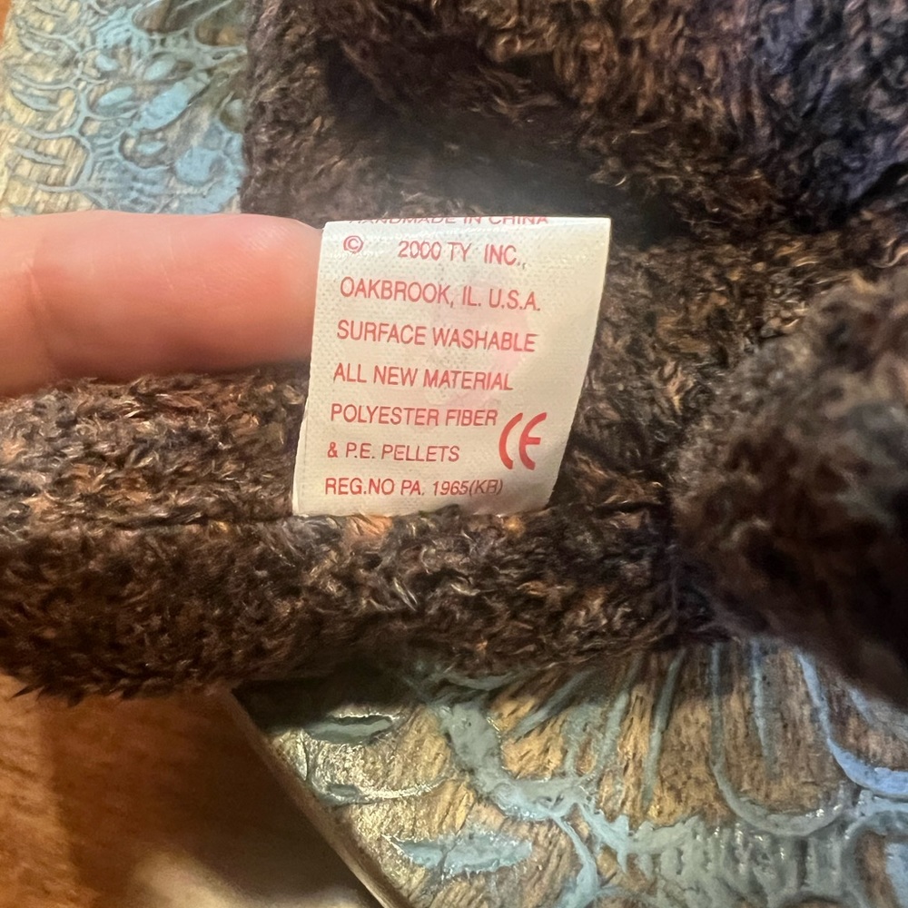 Ty Beanie Babies Fetcher The Chocolate Lab - Picture 4 of 4